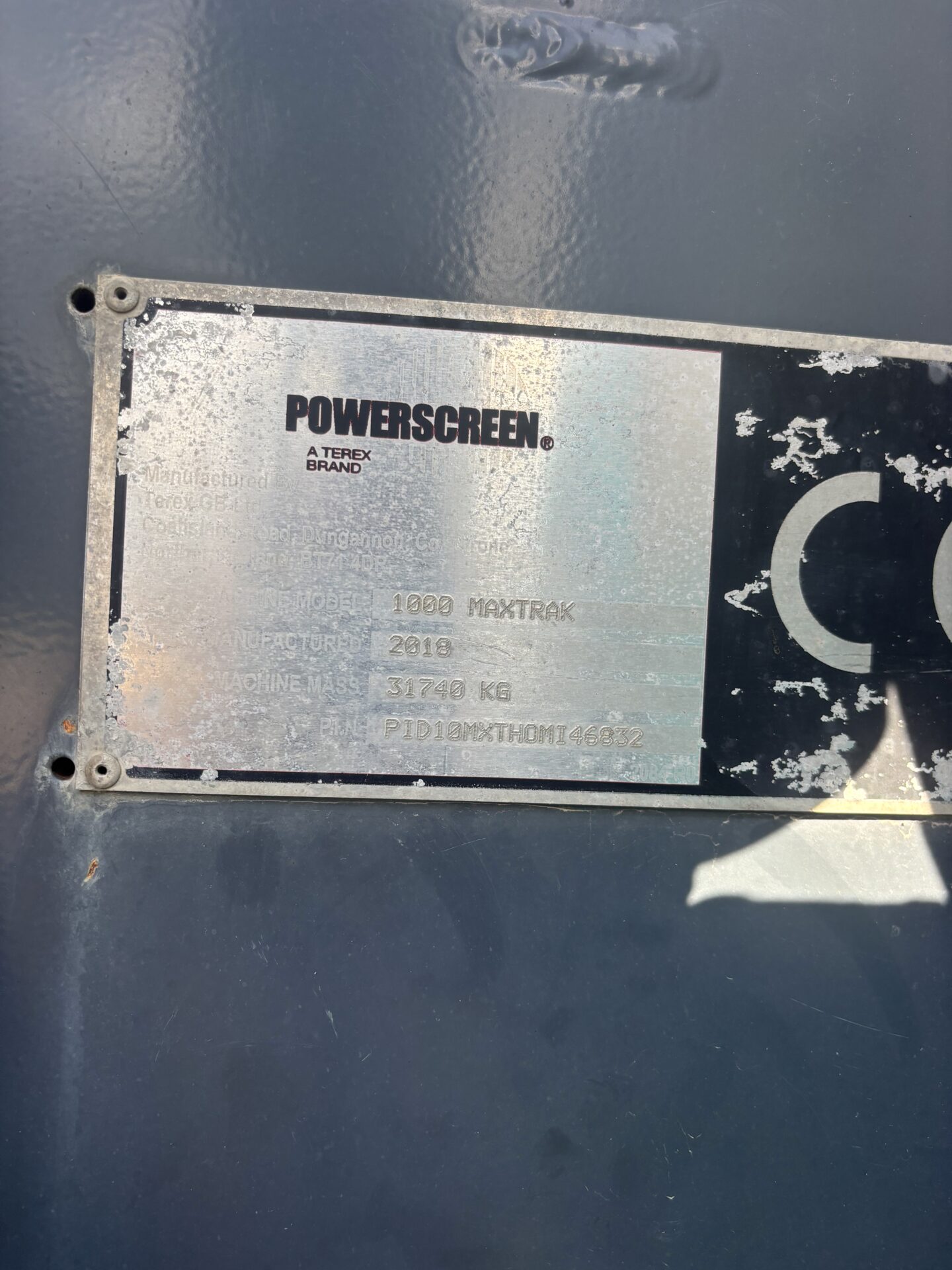 2024 Powerscreen 1000 Maxtrak