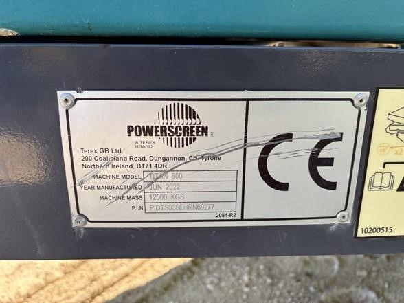 Powerscreen Titan 600