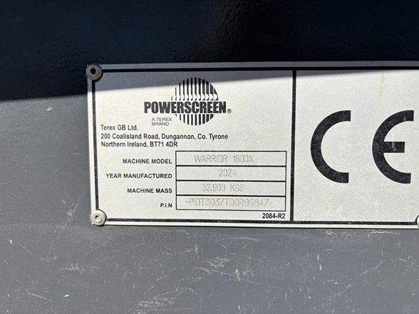 2024 Powerscreen Warrior 1800X