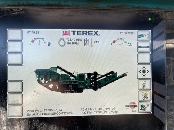 2025 POWERSCREEN TRAKPACTOR 480SR