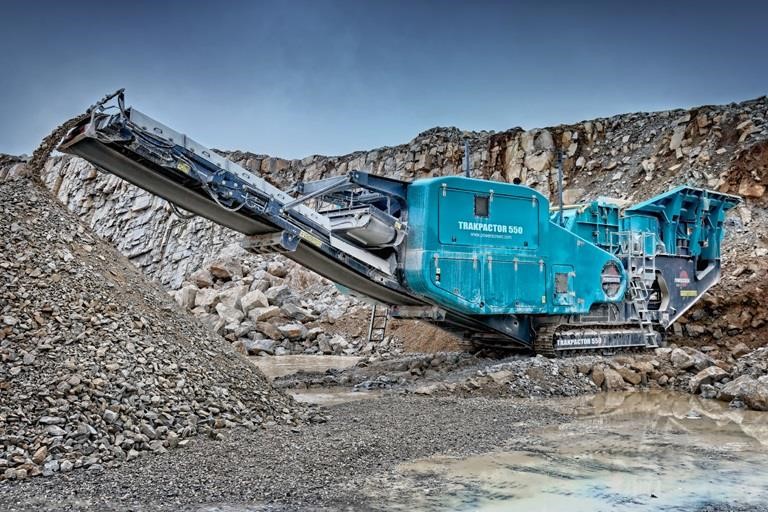 2025 Powerscreen Trakpactor 550
